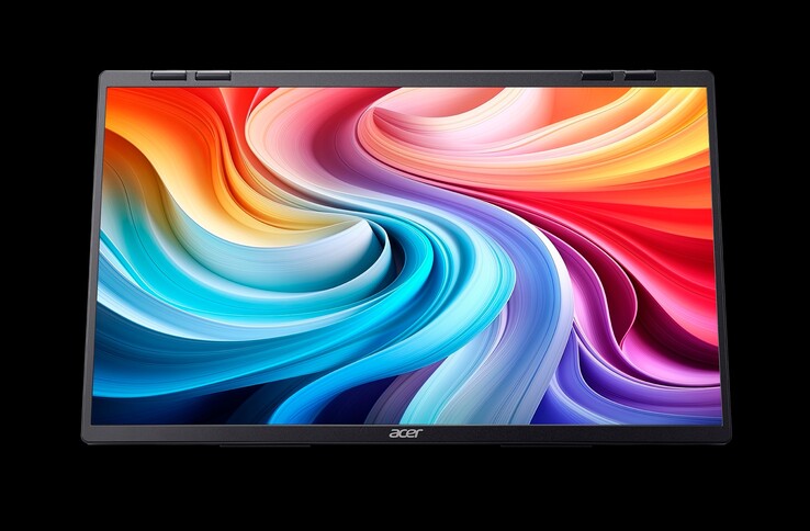 Acer PD243Y E en configuración de pantalla única. (Fuente de la imagen: Acer)
