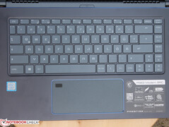 Las teclas del teclado tienen un tope preciso y puntos de presión claros