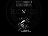 La imagen publicada por Nicehck en X burlándose de su colaboración con Kojima Productions. (Fuente de la imagen: Nicehck)
