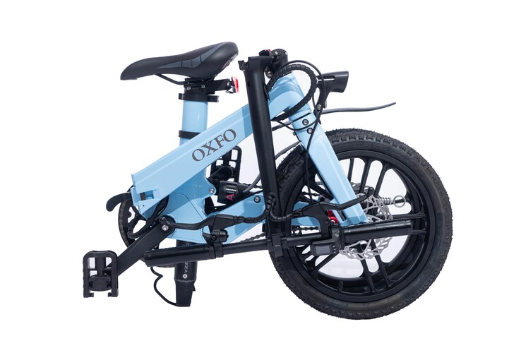 La bicicleta eléctrica plegable Oxfo OX1 (Fuente: Oxfo)