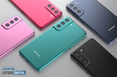 Galaxy S21 FE renders. (Fuente: LetsGoDigital)