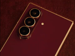 El Samsung W26 en su opción de color Rojo Dan Xi. (Fuente de la imagen: Samsung) 