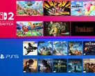 Se muestran los juegos exclusivos de Switch 2 y PS5 (Fuente de la imagen: Nintendo of America, Sony PlayStation con ediciones)