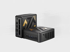 El renovado Topton D12 Ultra con procesadores Zen 5 parte de unos 296 dólares. En la imagen: imagen promocional que muestra el diseño del mini PC. (Fuente de la imagen: Topton)