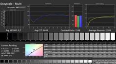 Calman: Escala de grises (calibrada)