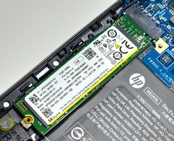 La unidad SSD SK Hynix de la Pavilion Plus 14 no es la más rápida que hemos visto de su clase