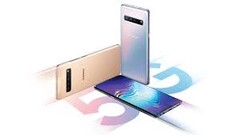 El Galaxy S10 5G. (Fuente: Samsung)