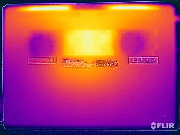 Prueba de tensión de temperaturas superficiales (abajo)