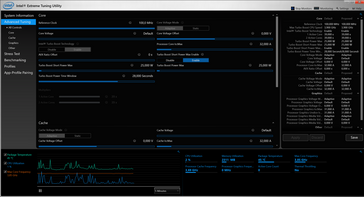 Intel XTU: Advanced