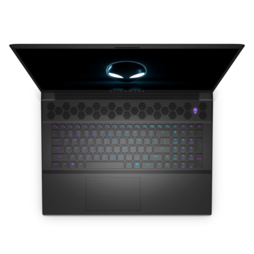 Teclado Alienware m18 R2 (imagen vía Dell)