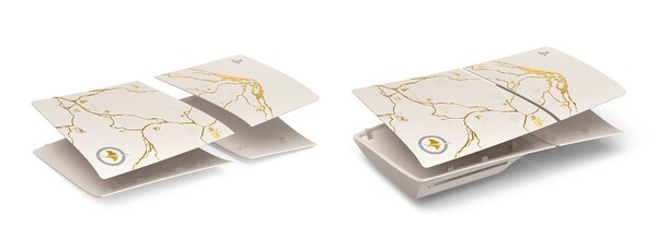 Fundas de consola Ghost of Yotei para la PS5 Pro y la PS5. (Fuente de la imagen: PlayStation)