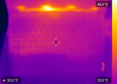 Generación de calor superior (en reposo)