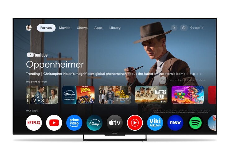 El Thomson MG7C15 MiniLED Google TV de 75 pulgadas. (Fuente de la imagen: Thomson)