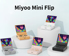 El Miyoo Mini Flip en sus cinco colores de lanzamiento. (Fuente de la imagen: Miyoo - editado)