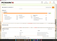 PCMark 10 - Rendimiento