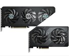 Gigabyte RTX 5060 Ti (izquierda) y RTX 5060 (derecha).