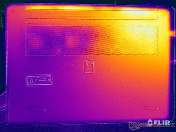 Temperaturas superficiales (abajo)