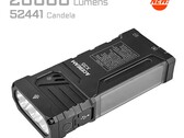 Acebeams X35 con luz lateral y tres potentes LED delanteros.