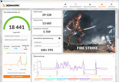 Fire Strike (Modo Reunión, uso de la batería)