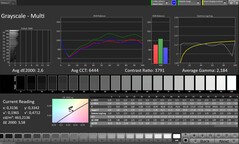 CalMAN Escala de grises