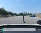 El Modelo Y sin radar superó la prueba de detección de peatones (imagen: Euro NCAP)