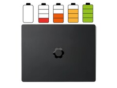 El Framework Laptop 13 Pro cuenta con una batería de 74,45 Wh.