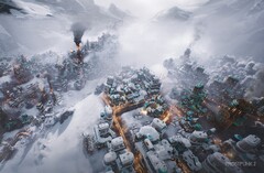 Frostpunk 2 permite a los jugadores construir ciudades mucho más grandes que la primera parte. (Imagen: 11 Bit Studios)