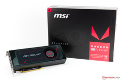 MSI AMD Radeon RX Vega 56 Air Boost OC. Unidad de revisión cortesía de notebooksbilliger.de