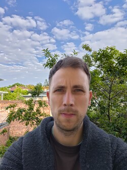 Selfie tomado con el Zenfone 9