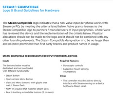 Detalles del mando compatible con Steam
