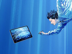 La tableta MovinkPad Pro 14 Android de Wacom viene con una pantalla OLED de cristal texturizado de baja reflexión para ayudar a reducir la fatiga ocular al tiempo que proporciona una superficie de dibujo similar al papel para los artistas. (Fuente de la imagen: Wacom)