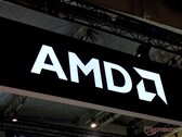 Logotipo de AMD. La empresa ha alcanzado recientemente, por primera vez, una capitalización bursátil de un billón de dólares.