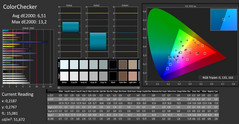 CalMAN – ColorChecker (calibrado)