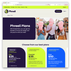 Muchos planes para elegir (Fuente de la imagen: Phreeli)