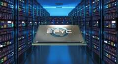 El procesador EPYC 7643 Milan tiene un TDP de 225 W. (Fuente de la imagen: AMD/Masterdc - editado)