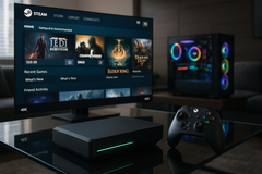 Según una filtración, la nueva Xbox de Microsoft podría ser compatible con tiendas de PC como Steam y GOG. (Fuente de la imagen: OpenAI)