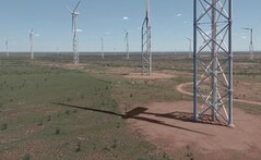Fortescue podría utilizar las torres automontables de Nabrawind en su nuevo parque eólico de Australia (Fuente de la imagen: Fortescue)