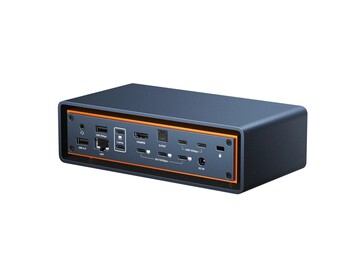 La parte trasera del iVanky FusionDock Max 2. (Fuente de la imagen: iVanky)