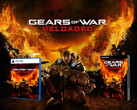 Pancarta de Gears of War: Reloaded con las versiones en disco para PS5 y PC (Fuente de la imagen: Microsoft Xbox Gaming, Game España con ediciones)