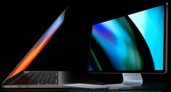 Ian Zelbo ha realizado un precioso render del iMac M1 que acompaña a un concepto anterior del MacBook Pro 14. (Fuente de la imagen: @RendersbyIan - editado)