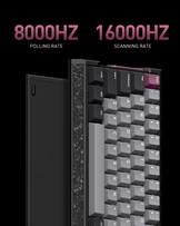 Teclado para juegos Iqunix EV63 con efecto Hall. (Fuente de la imagen: Iqunix)