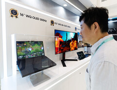 Samsung Display presentó una pantalla OLED de 16 pulgadas y 2,5K para portátiles que funciona a una frecuencia de hasta 300 Hz, la primera pantalla OLED para portátiles en alcanzar esa frecuencia de actualización.