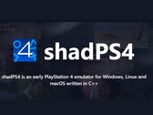 Una captura de pantalla de la página web de ShadPS4
