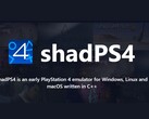 Una captura de pantalla de la página web de ShadPS4