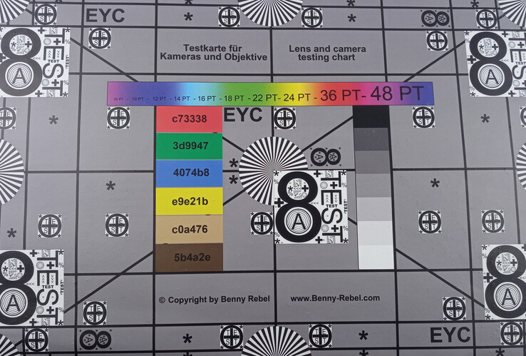 LG Q60 - Gráfico de prueba