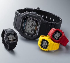 El G-Shock Nano comparado con el DW-5600 normal (Fuente de la imagen: Casio)