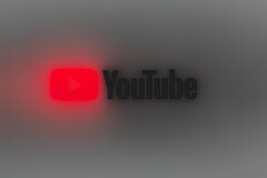 Logotipo borroso de YouTube