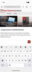 Gboard en modo vertical