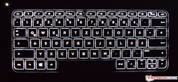 HP Spectre 13 teclado (iluminado)