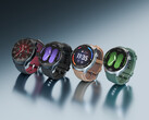El Moto Watch Ultra en sus cuatro acabados de lanzamiento.